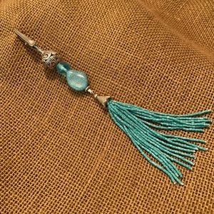 Turquoise Color Jewelry Assist, Roach Clip